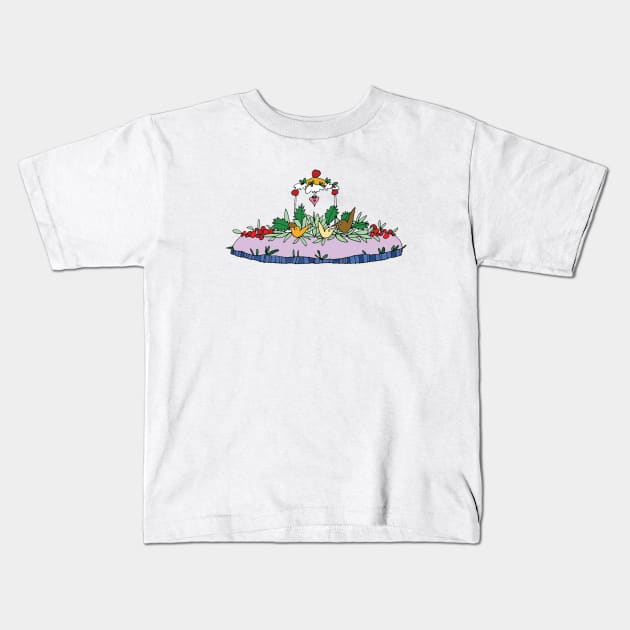 Cake Kids T-Shirt by AdrianaStore